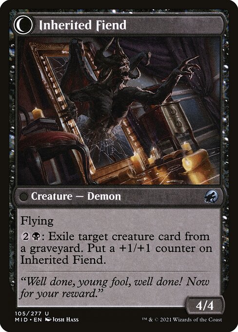 Heirloom Mirror // Inherited Fiend - Verso