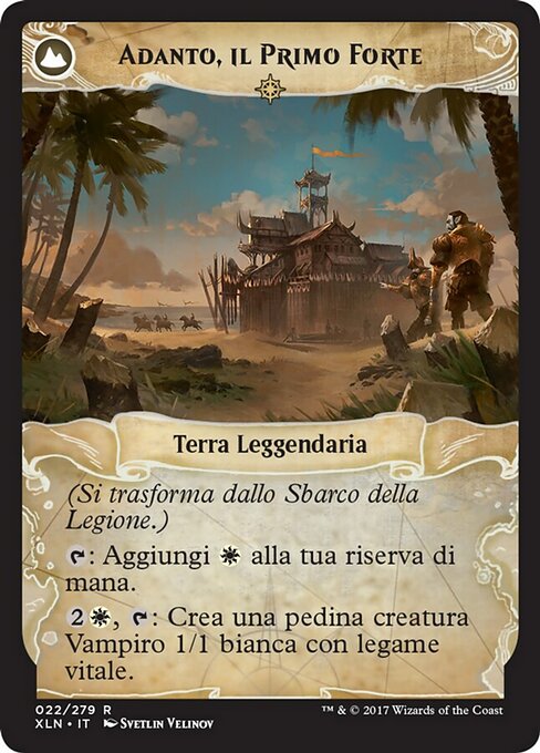 Legion's Landing // Adanto, the First Fort - Verso