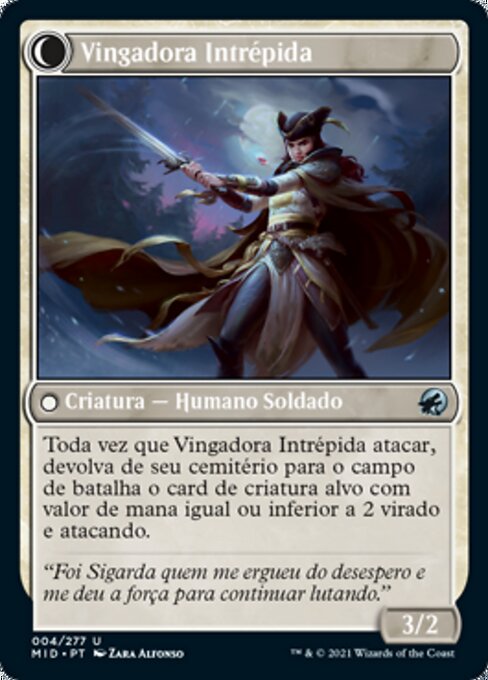 Bereaved Survivor // Dauntless Avenger - Verso