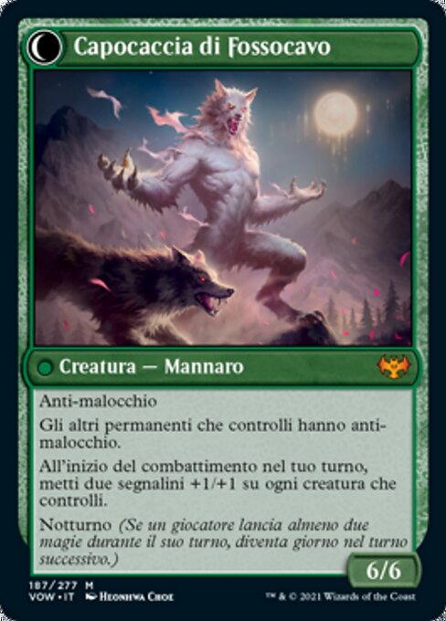 Avabruck Caretaker // Hollowhenge Huntmaster - Verso