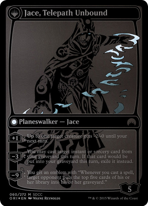 Jace, Vryn's Prodigy // Jace, Telepath Unbound - Verso