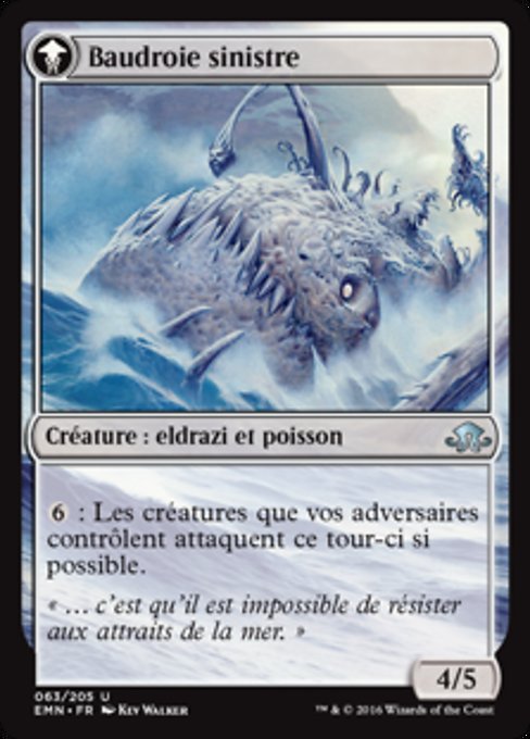 Grizzled Angler // Grisly Anglerfish - Verso