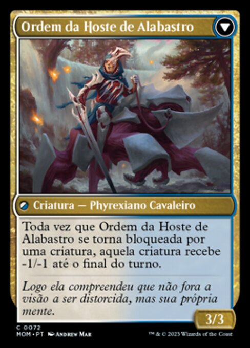 Order of the Mirror // Order of the Alabaster Host - Verso