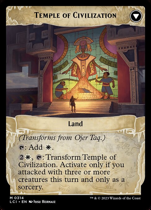 Ojer Taq, Deepest Foundation // Temple of Civilization - Verso