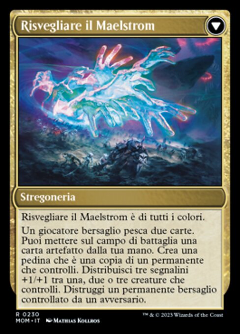 Invasion of Alara // Awaken the Maelstrom - Verso