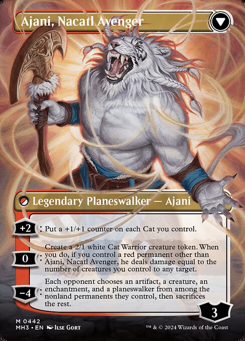 Ajani, Nacatl Pariah // Ajani, Nacatl Avenger - Verso