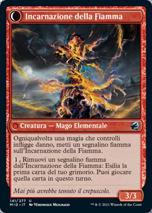 Flame Channeler // Embodiment of Flame - Verso