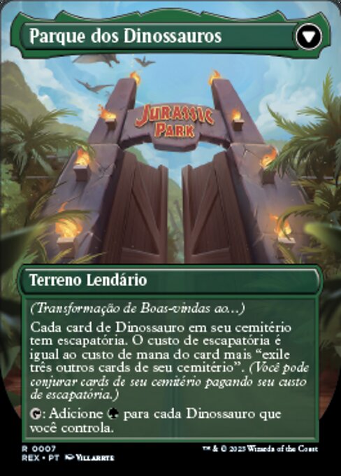Welcome to . . . // Jurassic Park - Verso