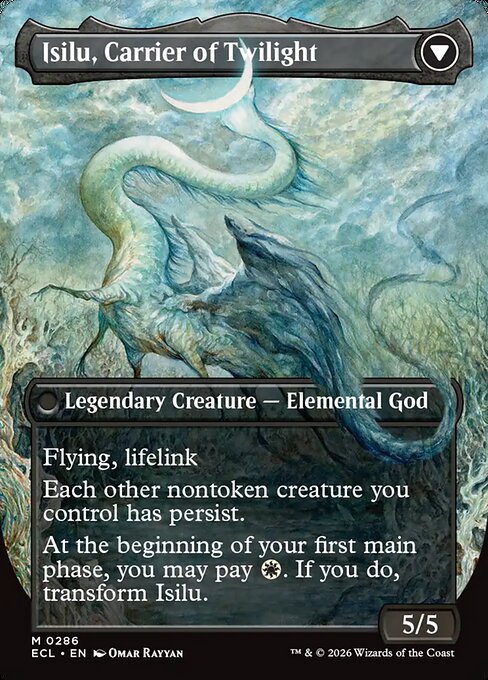 Eirdu, Carrier of Dawn // Isilu, Carrier of Twilight - Verso