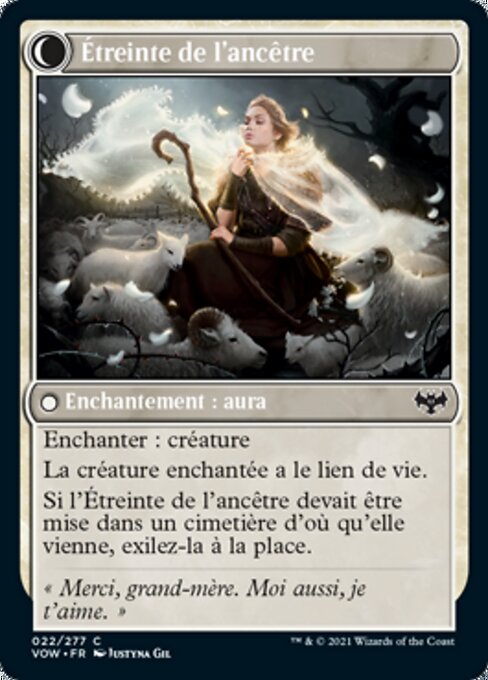 Kindly Ancestor // Ancestor's Embrace - Verso