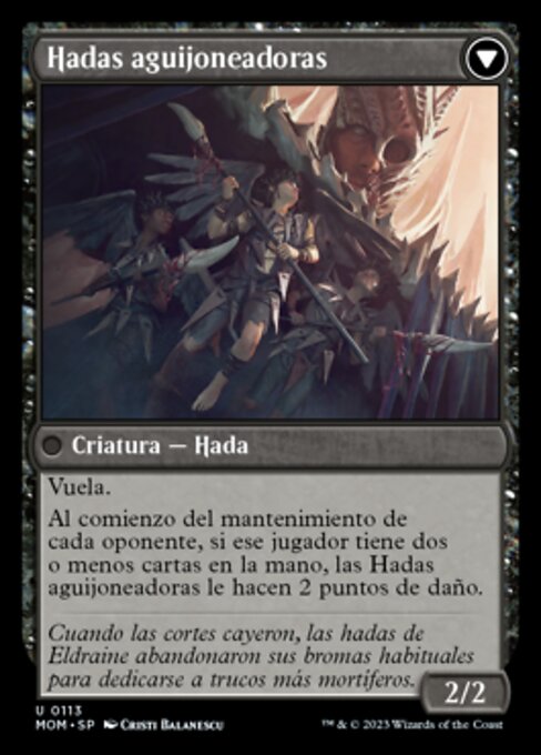 Invasion of Eldraine // Prickle Faeries - Verso