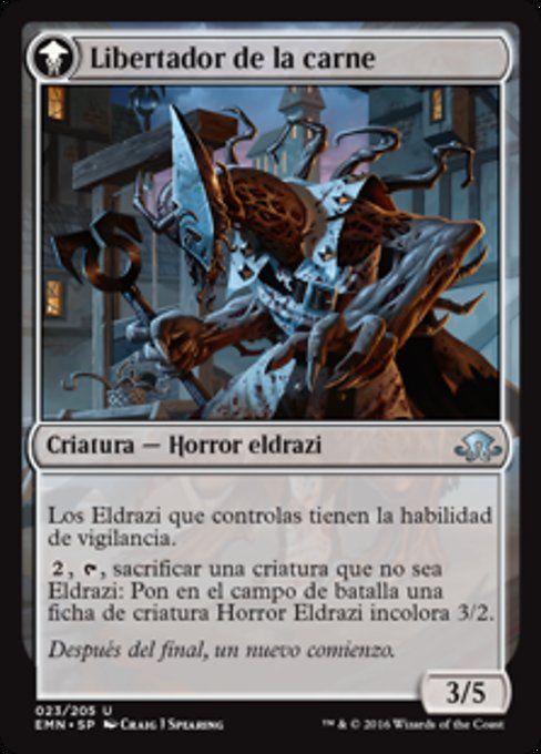 Extricator of Sin // Extricator of Flesh - Verso