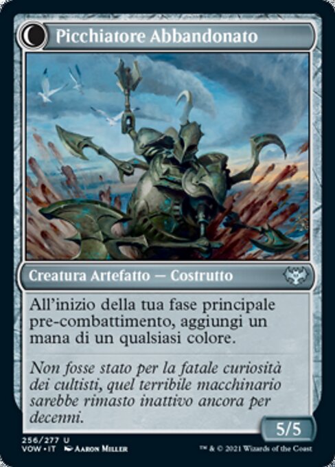 Foreboding Statue // Forsaken Thresher - Verso