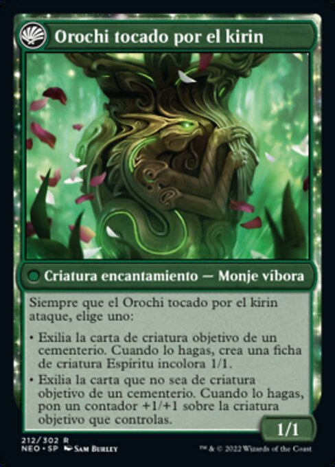 Teachings of the Kirin // Kirin-Touched Orochi - Verso