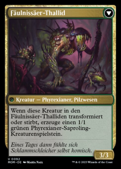 Blightreaper Thallid // Blightsower Thallid - Verso