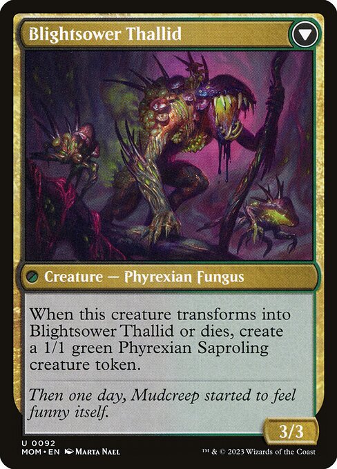 Blightreaper Thallid // Blightsower Thallid - Verso