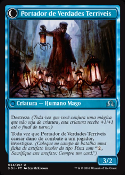 Daring Sleuth // Bearer of Overwhelming Truths - Verso