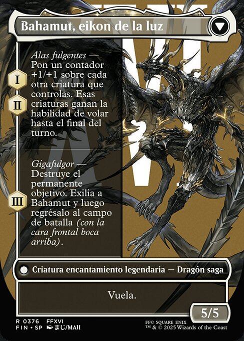 Dion, Bahamut's Dominant // Bahamut, Warden of Light - Verso