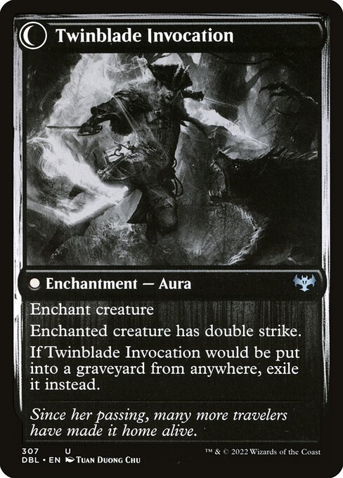 Twinblade Geist // Twinblade Invocation - Verso