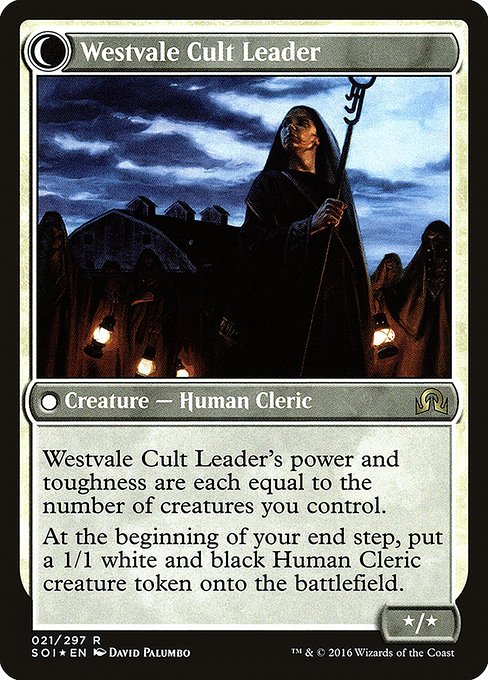 Hanweir Militia Captain // Westvale Cult Leader - Verso