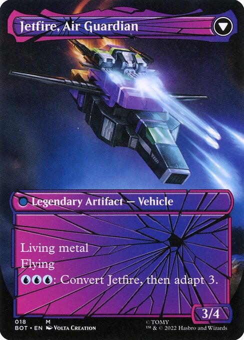 Jetfire, Ingenious Scientist // Jetfire, Air Guardian - Verso