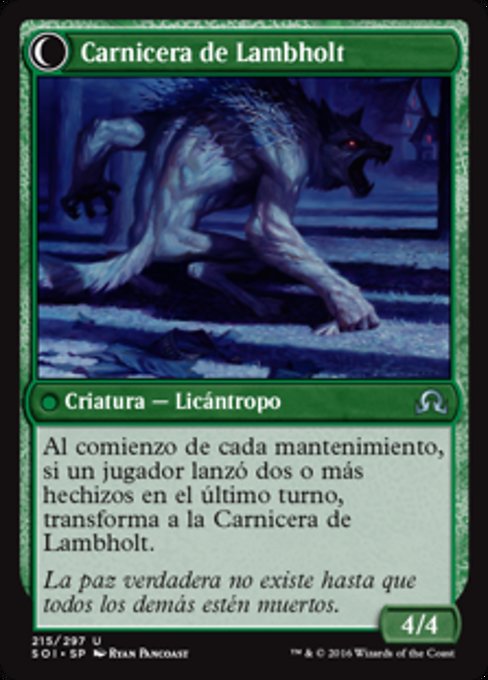Lambholt Pacifist // Lambholt Butcher - Verso