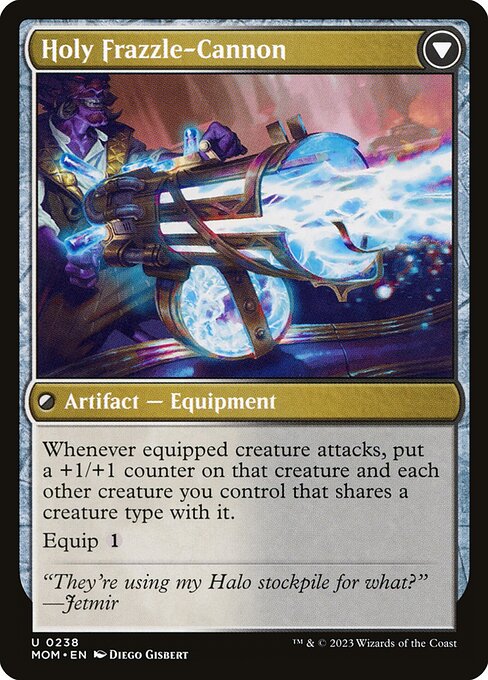 Invasion of New Capenna // Holy Frazzle-Cannon - Verso