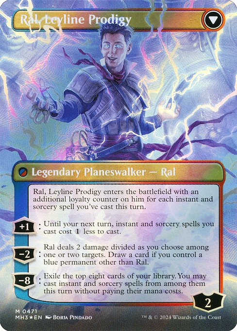 Ral, Monsoon Mage // Ral, Leyline Prodigy - Verso