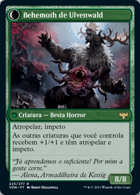 Ulvenwald Oddity // Ulvenwald Behemoth - Verso