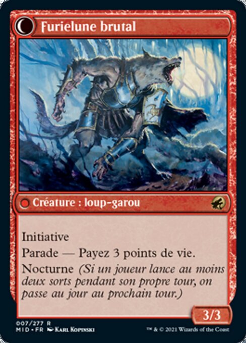 Brutal Cathar // Moonrage Brute - Verso