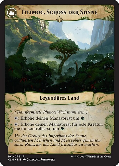 Growing Rites of Itlimoc // Itlimoc, Cradle of the Sun - Verso