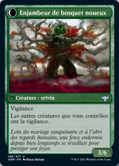 Dormant Grove // Gnarled Grovestrider - Verso