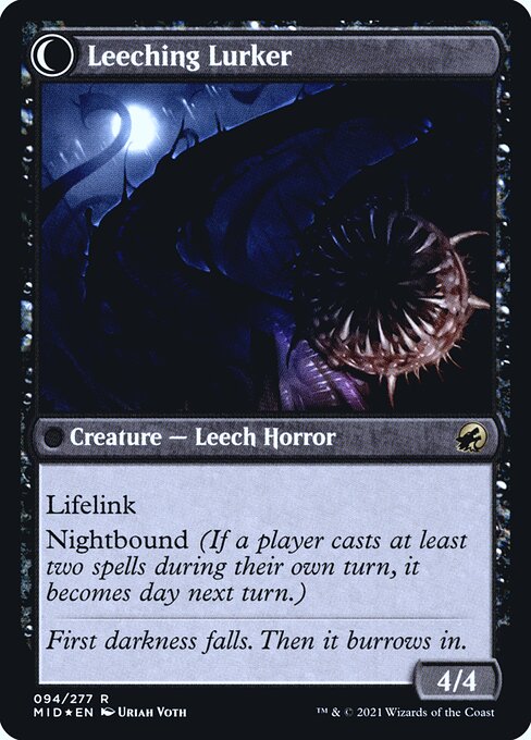 Curse of Leeches // Leeching Lurker - Verso