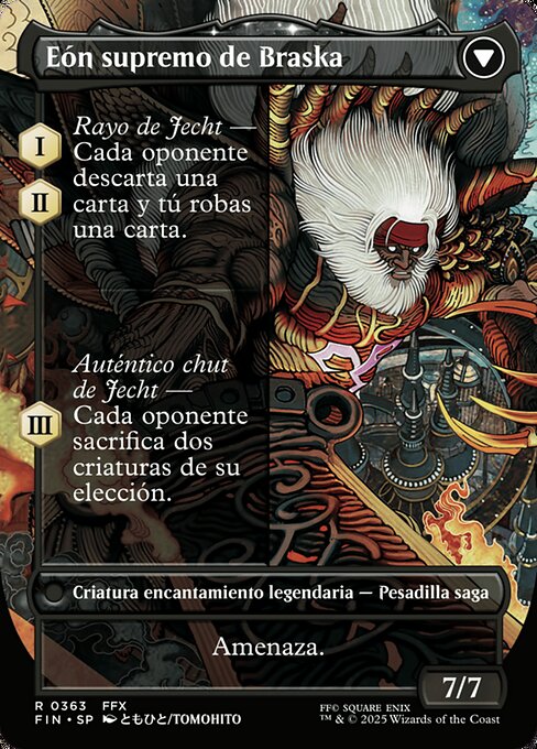 Jecht, Reluctant Guardian // Braska's Final Aeon - Verso