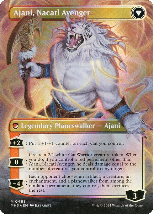 Ajani, Nacatl Pariah // Ajani, Nacatl Avenger - Verso