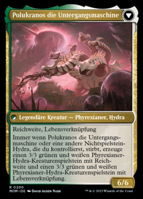 Polukranos Reborn // Polukranos, Engine of Ruin - Verso