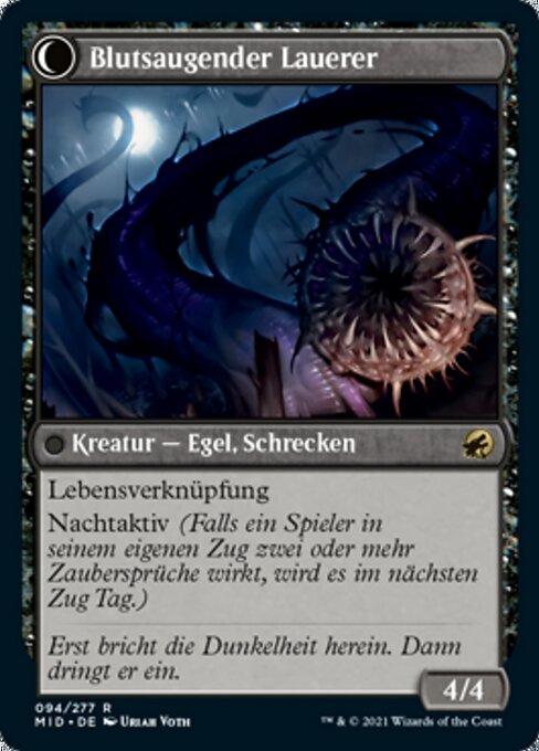 Curse of Leeches // Leeching Lurker - Verso