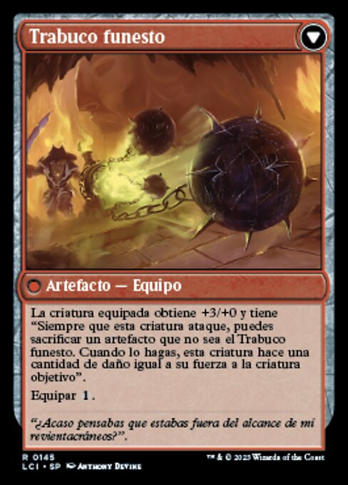 Dire Flail // Dire Blunderbuss - Verso