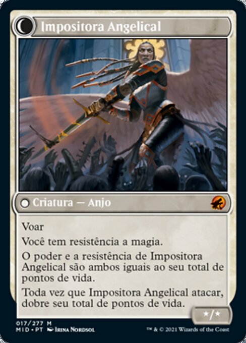 Enduring Angel // Angelic Enforcer - Verso