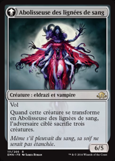 Voldaren Pariah // Abolisher of Bloodlines - Verso