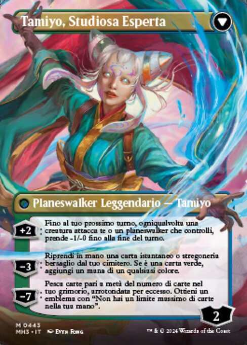 Tamiyo, Inquisitive Student // Tamiyo, Seasoned Scholar - Verso