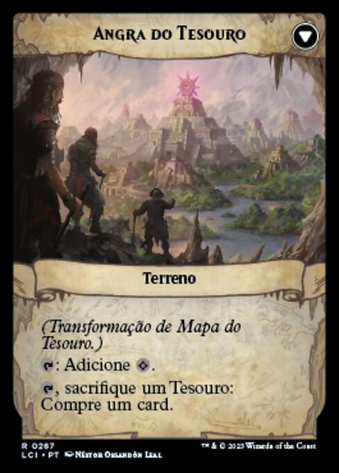 Treasure Map // Treasure Cove - Verso