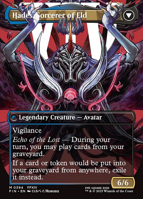 Emet-Selch, Unsundered // Hades, Sorcerer of Eld - Verso