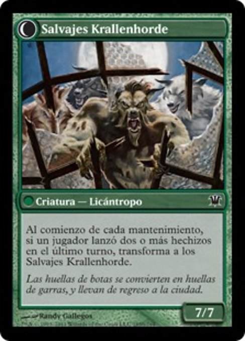 Grizzled Outcasts // Krallenhorde Wantons - Verso