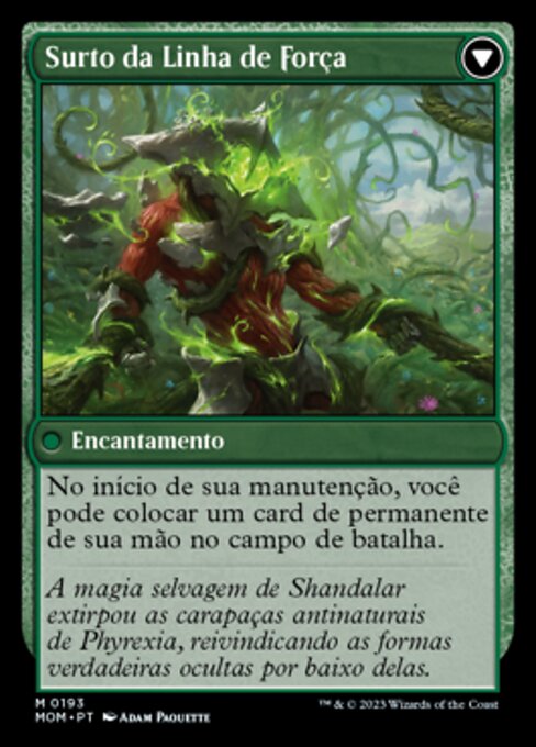 Invasion of Shandalar // Leyline Surge - Verso