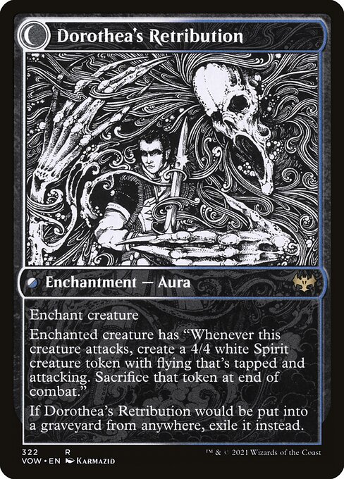 Dorothea, Vengeful Victim // Dorothea's Retribution - Verso
