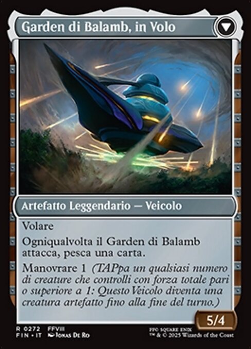 Balamb Garden, SeeD Academy // Balamb Garden, Airborne - Verso