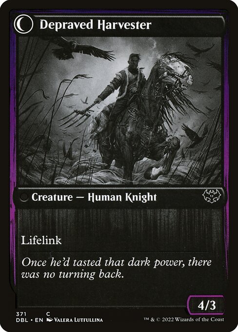 Desperate Farmer // Depraved Harvester - Verso