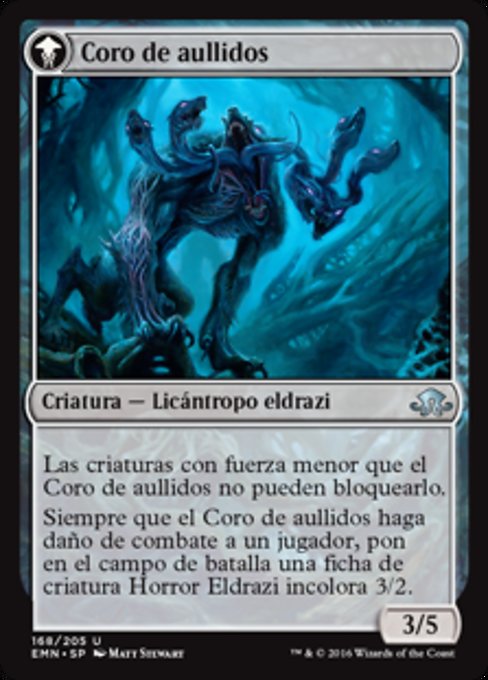 Shrill Howler // Howling Chorus - Verso