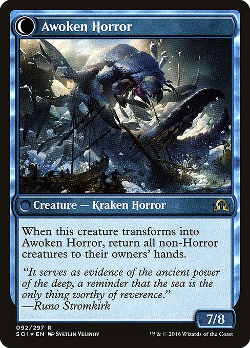 Thing in the Ice // Awoken Horror - Verso